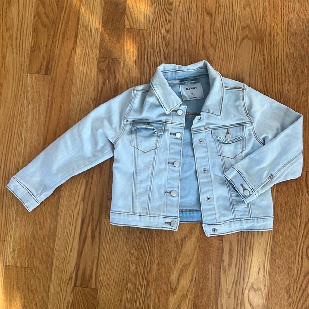 Old Navy Light wash Jean Jacket 5T Denim